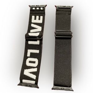 2 Stretchy Adjustable Apple Watch Bands